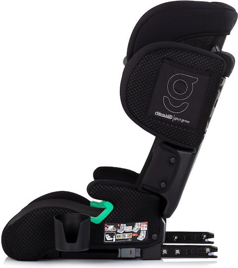 Chipolino Go N Grow Kindersitz Booster i-Size mit Isofix Schwarz