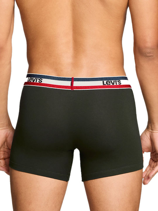 Men's Boxers Khaki/Black 4Pack