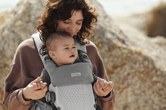 BabyBjorn Babici Pentru Bebeluşi Material Textil Gri Deschis