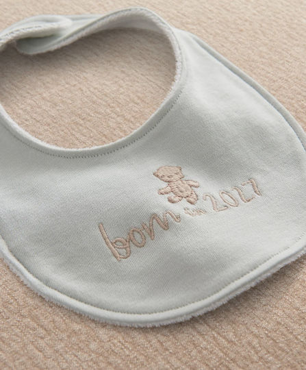 Mamas & Papas Fabric Baby Bib Turquoise