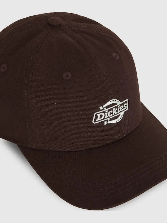 Dickies Essential Dad Baseball Cap Unisex Șapcă din bumbac maro ciocolatiu Dk0a4z6ncbx