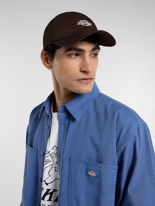 Dickies Essential Dad Baseball Cap Unisex Șapcă din bumbac maro ciocolatiu Dk0a4z6ncbx