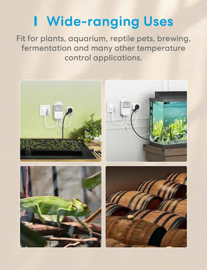Meross Digital Room Thermostat Smart with Wi-Fi