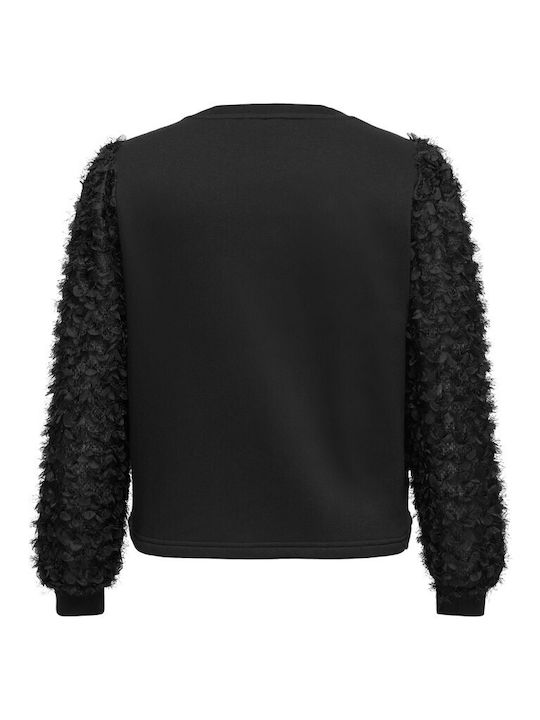 Long Women's Black Sweatshirt