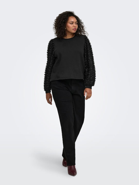 Long Women's Black Sweatshirt