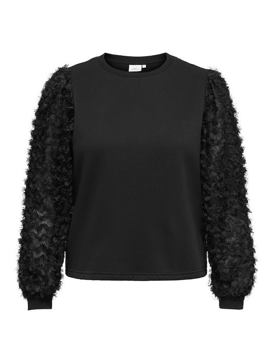 Long Women's Black Sweatshirt