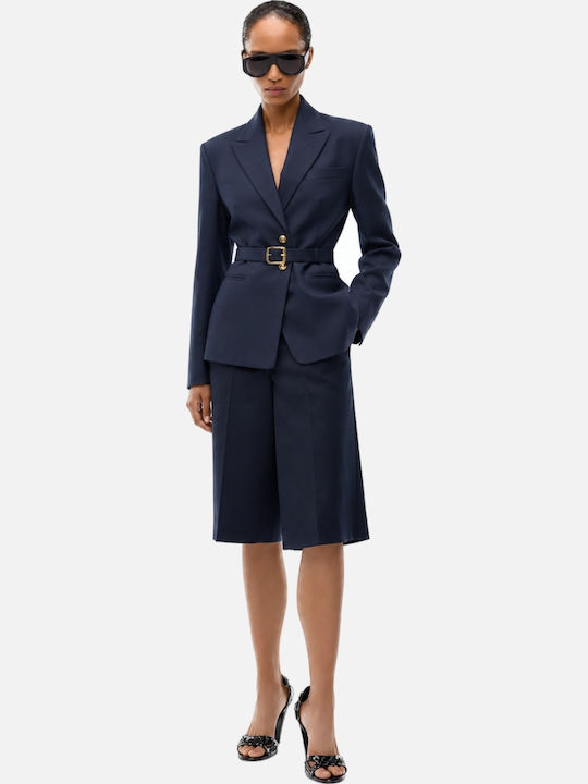 Pinko Women's Waisted Blazer Navy