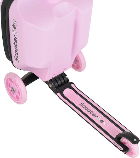Byox Детска Тротинетка 2in1 ScooterBox с Три Колела за 2+ Годишни Розова
