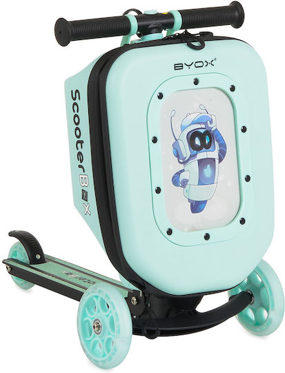 Byox Детска тротинетка ScooterBox с Три Колела за 2-5 Годишни Зеленa