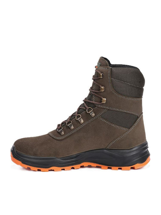 Leather Men's Waterproof Brown Boots