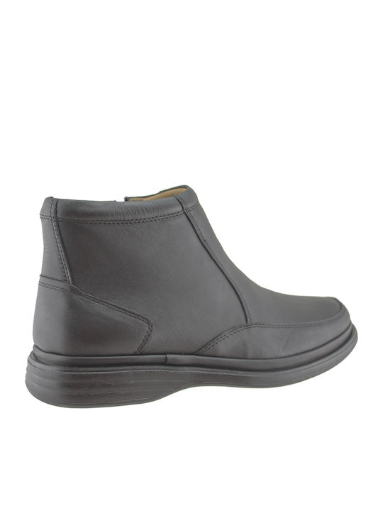Deri Anatomisch Herrenstiefel Schwarz