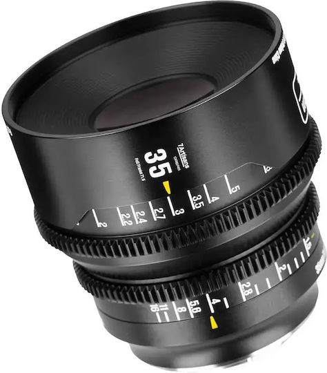 7artisans Full Frame Camera Lens Dream Cine 35mm T1.5 E Wide Angle for Sony E Mount Black