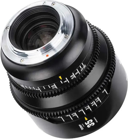 7artisans Full Frame Camera Lens Dream Cine 35mm T1.5 E Wide Angle for Sony E Mount Black