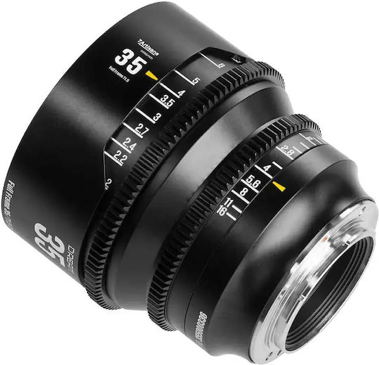 7artisans Full Frame Camera Lens Dream Cine 35mm T1.5 E Wide Angle for Sony E Mount Black