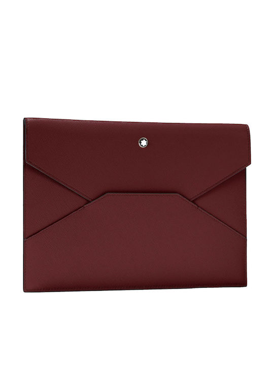 MontBlanc Leder Herren Tasche Schulter / Crossbody Burgundisch MontBlanc Leder Herren Tasche Schulter / Crossbody Burgundisch