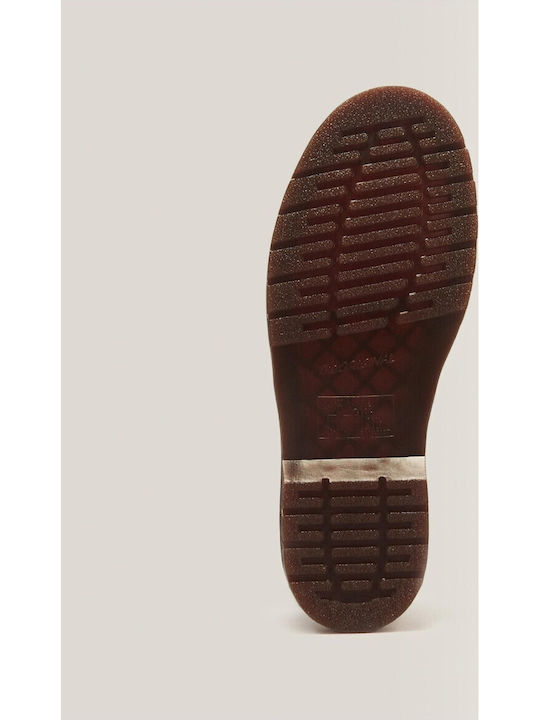 1461 3 Eye Leather Men's Casual Shoes Brown