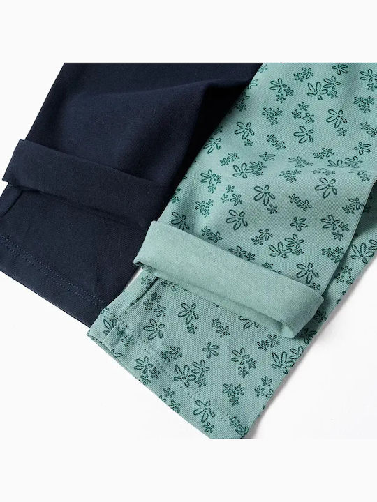 Kinderleggings Lang Set Türkis