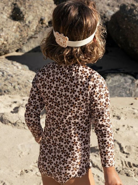 Swim Essentials Kinder Badebekleidung Einteilig Mit Langen Ärmeln Wild Flower