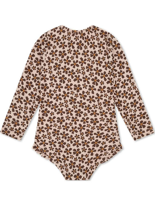 Swim Essentials Kinder Badebekleidung Einteilig Mit Langen Ärmeln Wild Flower