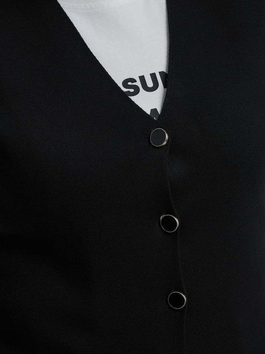 Дамско Черно Жилетка 8604.3004.1.Н-black