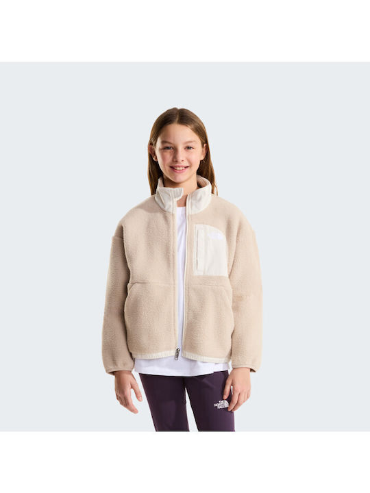 Полар Дамска Жилетка Timeless Taupe-White Dune