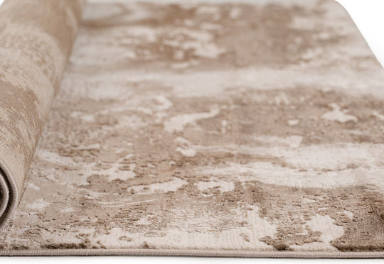 Tzikas Carpets Elements Σετ Μοντέρνα Χαλιά Κρεβατοκάμαρας Καφέ 3τμχ