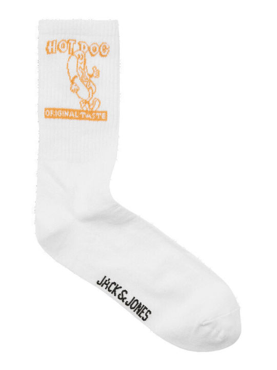 Jack & Jones Tennis Socks White 3 Pairs