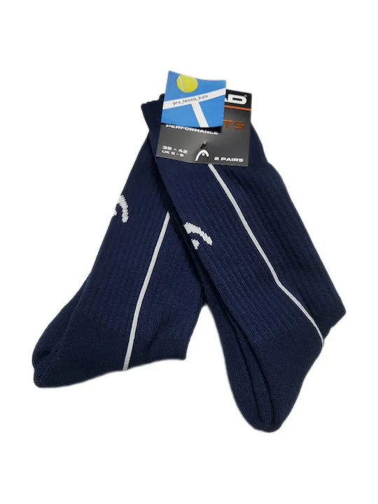 Head Șosete sport albastre 2 perechi