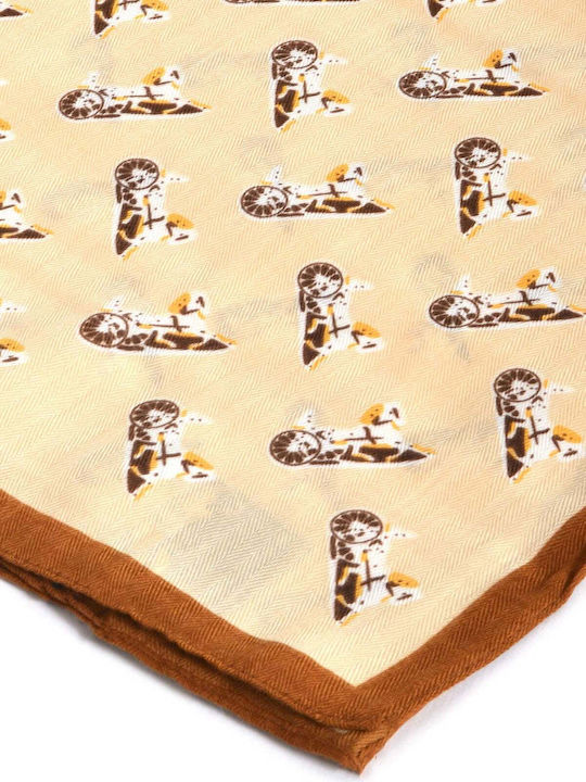 Mat Fashion Дамско Шалче Бежово 0043.8274.Н-cream