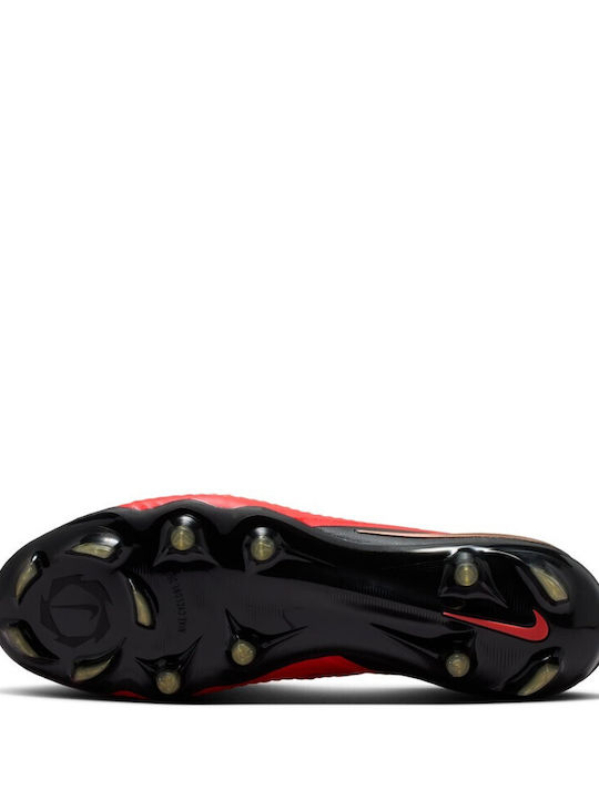 Elite Phantom 6 Low Elite FG Football Shoes with Cleats Red