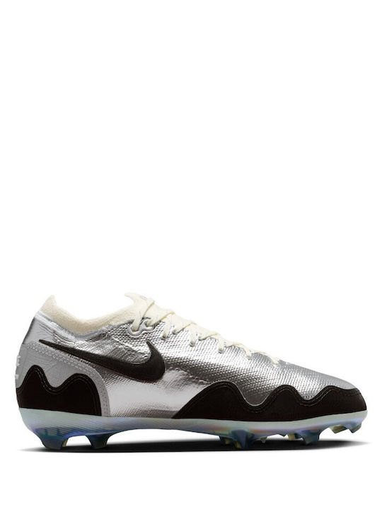 Mercurial Zoom Vapor 16 Elite X Patta FG Детски Футболни Обувки с Бутони Бели