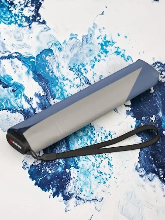 Knirps Compact Blue Umbrella