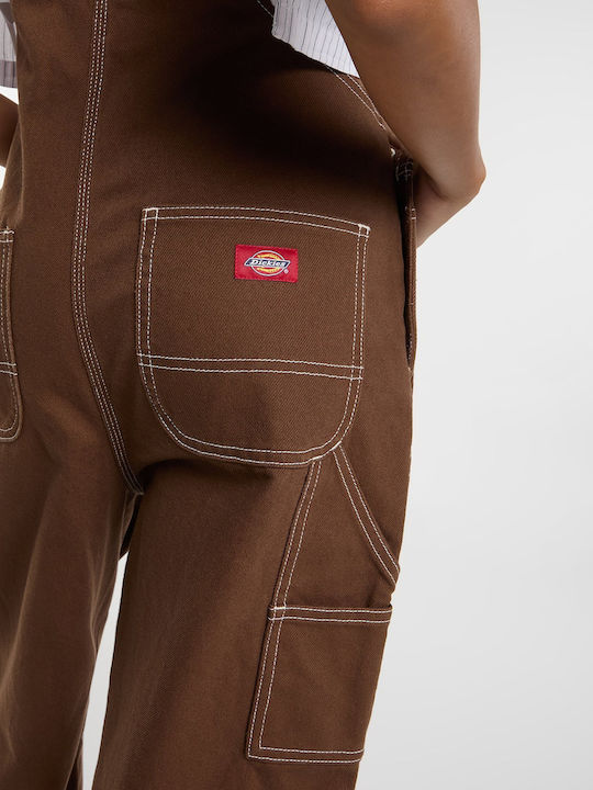 Damen Latzhose Timber Braun