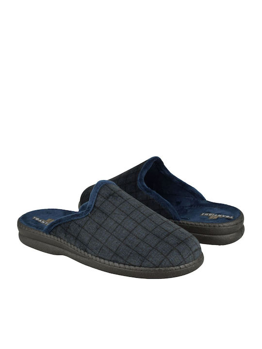 Herren Hausschuhe Blau