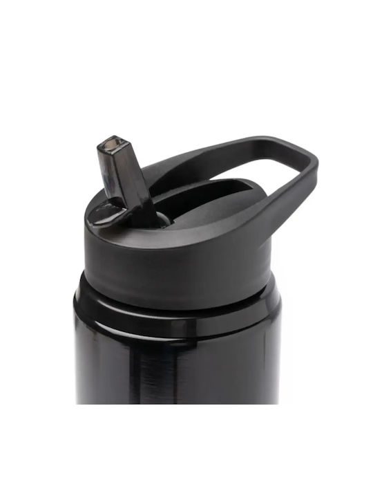 Roly Sports Stainless Steel Water Bottle 700ml Black