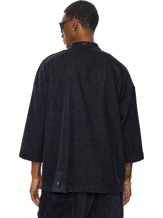 Long Sleeve Shirt in Regular Fit Blue