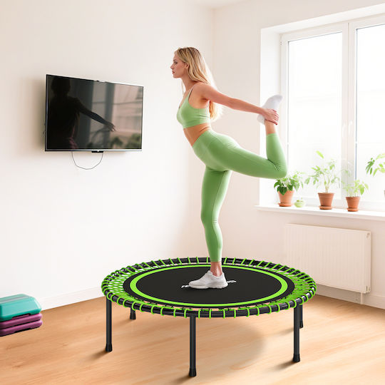 Sportnow Gymnastics Trampoline 114cm Diameter Green