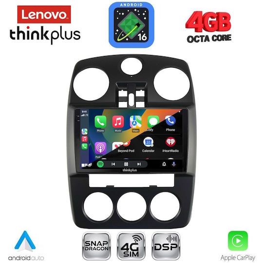 Lenovo Car Audio System Chrysler PT Cruiser 2005-2010 Bluetooth USB WiFi GPS Apple CarPlay Android Auto with 9" Touch Screen