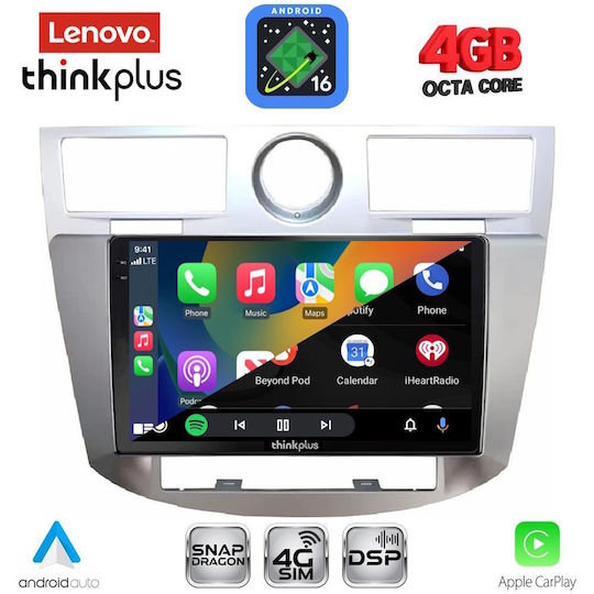 Lenovo Car Audio System Chrysler Sebring 2008-2010 Bluetooth USB WiFi GPS Apple CarPlay Android Auto with 9" Touch Screen