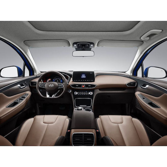 Lenovo Автомобилна Аудио Система за Hyundai iX45 / Santa Fe 2021-2023 (Bluetooth/USB/WiFi/GPS/Apple CarPlay/Android Auto) с Touch Screen 10"