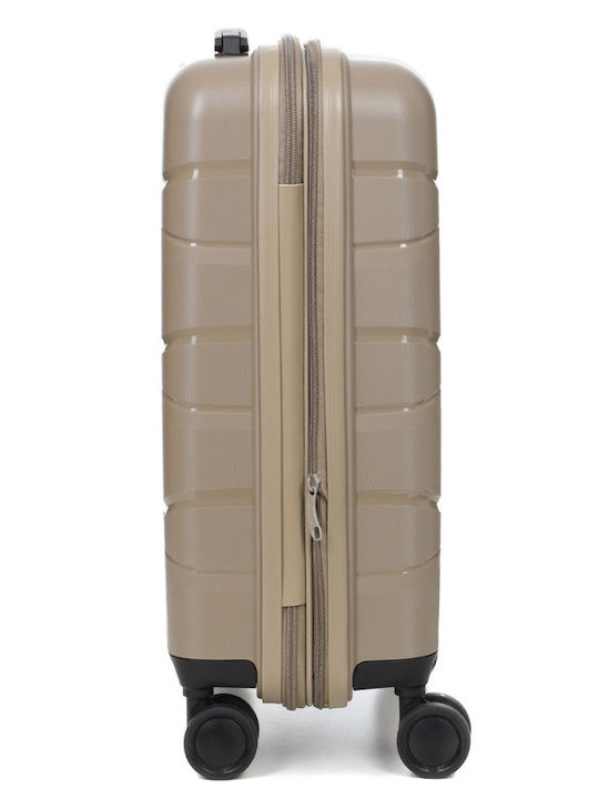 WORLDLINE Valiză de Călătorie de Cabină Dură Culoare Șampanie Înălțime 55 cm