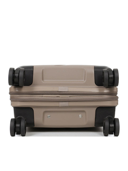 WORLDLINE Valiză de Călătorie de Cabină Dură Culoare Șampanie Înălțime 55 cm