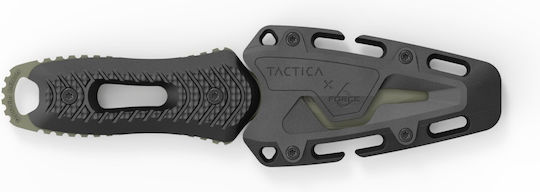 Tactica Обучителен нож Черен с Калъф