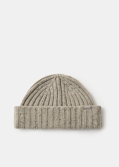 Beanie Unisex Σκούφος Πλεκτός σε Γκρι χρώμα