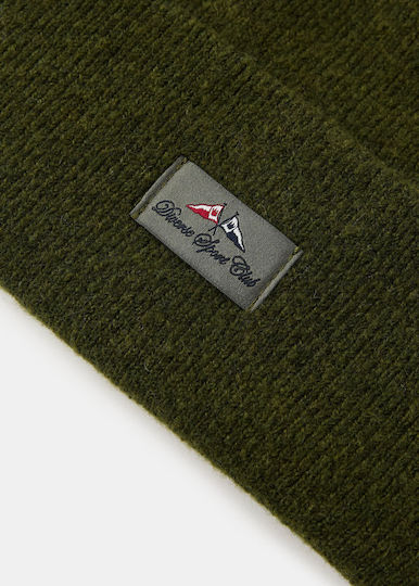Beanie Unisex Strickmütze in Khaki Farbe