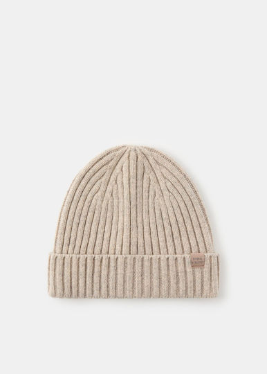 Beanie Unisex Σκούφος Πλεκτός σε Γκρι χρώμα