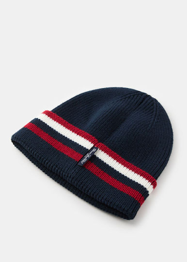 Beanie Unisex Σκούφος Πλεκτός σε Κόκκινο χρώμα