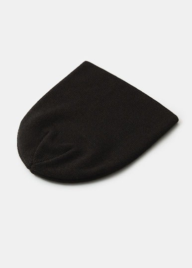 Unisex Beanie Strickmütze in Braun Farbe