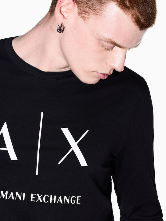 Armani Exchange T-shirt Черен