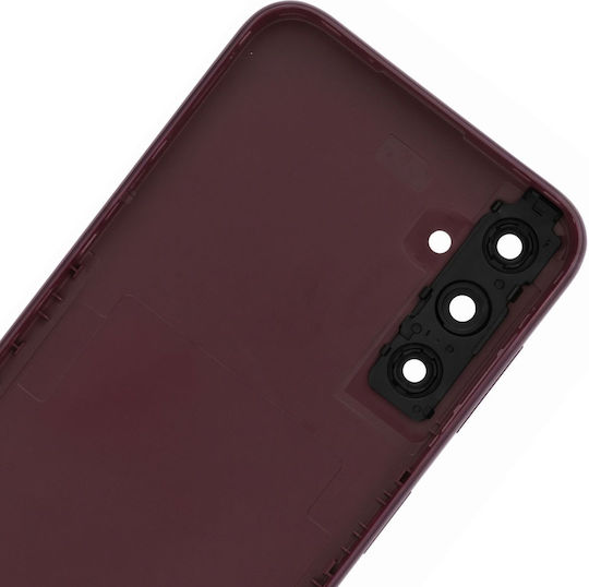 Clappio Капак За Батерия Samsung Galaxy A14 5G Лепило За Обектив Червен